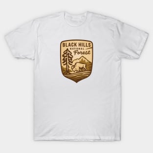 Black Hills National Forest Bison T-Shirt